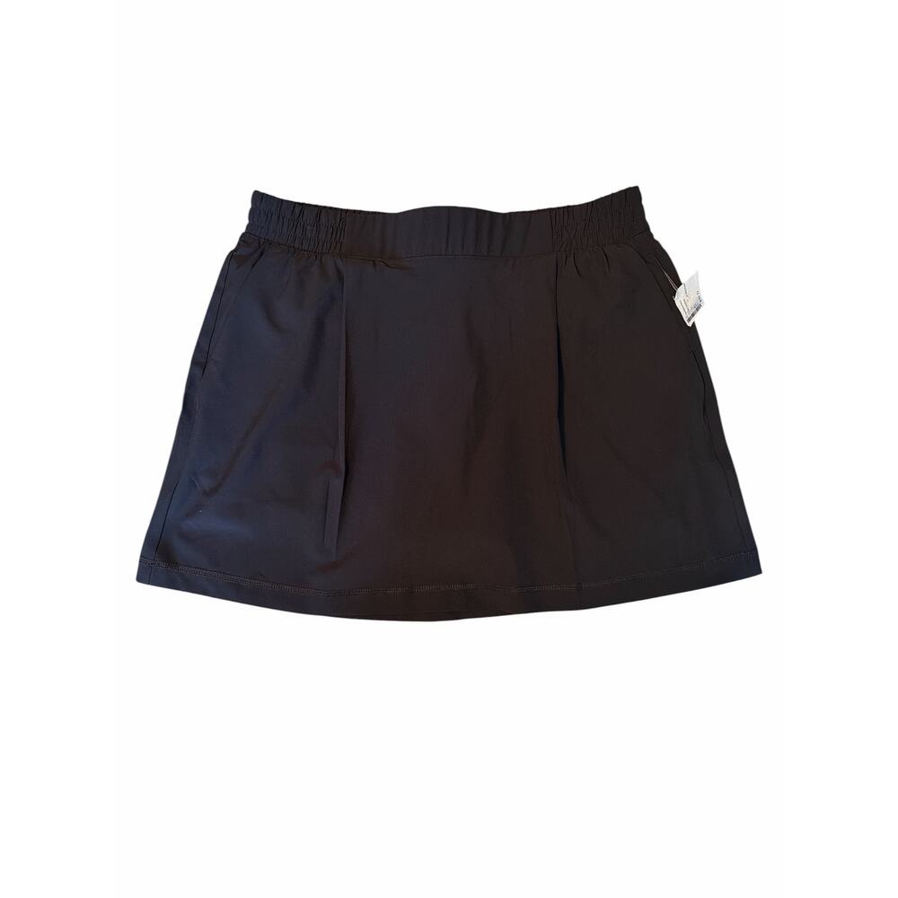 Yogalicious Women’s Large Black Lightstreme Beckham Skort NWT